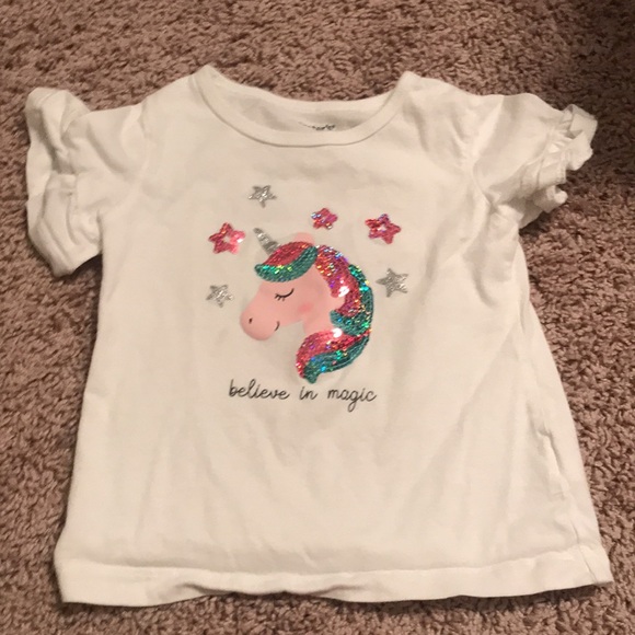 Carter’s 2T Unicorn Outfit Skirt & Top Shirt - Picture 4 of 10